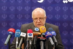 Bộ trưởng Dầu mỏ Iran Bijan Zanganeh. (Ảnh: AFP/TTXVN)