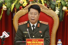 Thượng tướng Bùi Văn Nam, Thứ trưởng Bộ Công an. (Ảnh: Doãn Tấn/TTXVN)
