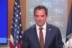 Người phát ngôn Bộ Ngoại giao Mỹ Robert Palladino. (Nguồn: mediamax)