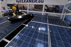 Những tấm pin năng lượng Mặt Trời. (Ảnh minh họa. Nguồn: AFP/TTXVN)