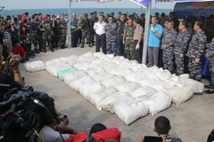 Ma túy thu giữ được tại một cuộc đột kích. (Nguồn: ndtv)