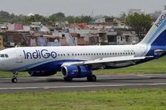 Máy bay của hãng hàng không giá rẻ Ấn Độ IndiGo. (Nguồn: indiatoday)