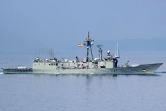 Tàu chiến của NATO ở Biển Đen. (Nguồn: Ukrinform)