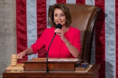 Chủ tịch Hạ viện Mỹ Nancy Pelosi. (Ảnh: AFP/TTXVN)