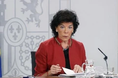 Người phát ngôn chính phủ Tây Ban Nha Isabel Celaa. (Nguồn: euronews)