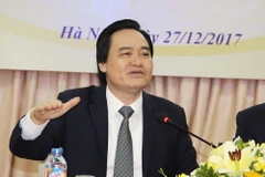 Bộ trưởng Bộ Giáo dục và Đào tạo Phùng Xuân Nhạ. (Nguồn: TTXVN)