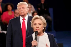 Tổng thống Mỹ Donald Trump và bà Hillary Clinton. (Nguồn: Reuters)