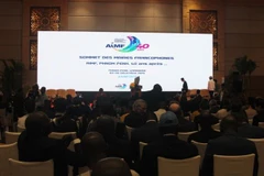 Toàn cảnh Hội thảo AIMF lần thứ 40. (Ảnh: Trần Long-Nguyễn Hùng-Trang Nhung/TTXVN) 