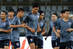 Các cầu thủ Thái Lan trong một buổi luyện tập. (Nguồn: the-afc.com) 