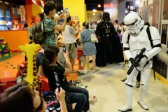 Các nhân vật trong Star Wars rất được hâm mộ (Nguồn: AFP)