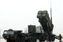 Hệ thống phòng thủ tên lửa Patriot PAC-3 của Mỹ. (Nguồn: AFP/TTXVN) 