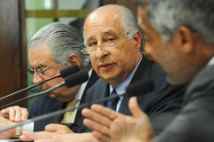 Chủ tịch Liên đoàn bóng đá Brazil Marco Polo Del Nero. (Nguồn: Getty Images)