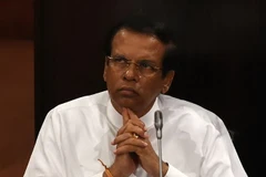 Tổng thống Sri Lanka Maithripala Sirisena. (Nguồn: AFP/TTXVN) 