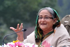 Thủ tướng Sheikh Hasina. (Nguồn: AFP/TTXVN)
