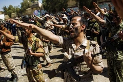 Phiến quân Houthi. (Nguồn: AFP/TTXVN)