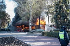 Cháy nổ liên tiếp ở thủ đô Kyrgyzstan, nhiều người thương vong