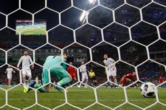 Thủ thành Tây Ban Nha David De Gea. (Nguồn: AFP/TTXVN)