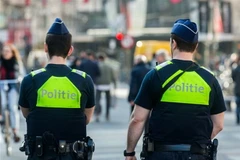 Cảnh sát Bỉ. (Nguồn: EPA-EFE/TTXVN)