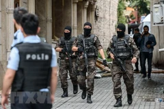 Cảnh sát Thổ Nhĩ Kỳ. (Nguồn: AFP/TTXVN) 
