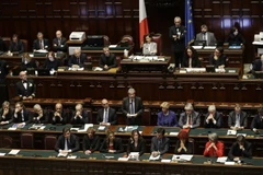 Một phiên họp của Hạ viện ở Rome. (Nguồn: AP/TTXVN)