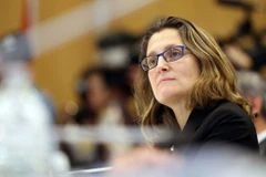 Ngoại trưởng Canada Chrystia Freeland. (Nguồn: AFP/Getty Images)
