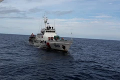 Tìm kiếm cứu nạn máy bay Casa-212 mất tích. (Ảnh: Hồng Pha/TTXVN)