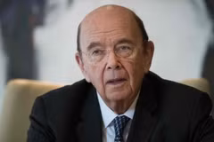 Bộ trưởng Thương mại Mỹ Wilbur Ross là nhân vật có tên trong Hồ sơ Paradise. (Nguồn: AFP/TTXVN)