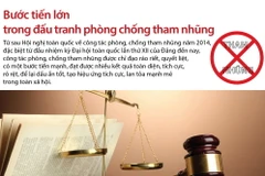 [Infographics] Bức tranh kết quả phòng chống tham nhũng