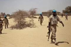 Binh sỹ gìn giữ hòa bình Liên hợp quốc tuần tra ở Mali. (Nguồn: Minusma)