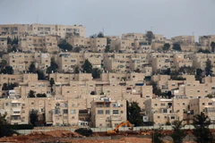 Khu định cư Ramat Shlomo ở Đông Jerusalem ngày 28/12/2016. (Nguồn: AFP/TTXVN)
