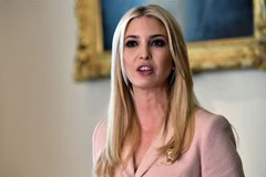 Ivanka Trump, con gái của Tổng thống Donald Trump. (Nguồn: AFP/TTXVN) 