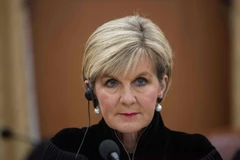 Ngoại trưởng Australia Julie Bishop. (Nguồn: AFP/TTXVN)