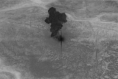 Hình ảnh trích từ video về cuộc đột kích tiêu diệt thủ lĩnh IS Abu Bakr al-Baghdadi của lực lượng đặc nhiệm Mỹ tại Syria ngày 26/10/2019. (Nguồn: AFP/TTXVN) 