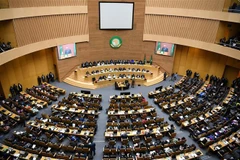 Một phiên họp của Hội nghị thượng đỉnh AU lần thứ 32 diễn ra tại thủ đô Addis Ababa của Ethiopia ngày 10/2/2019. (Nguồn: THX/TTXVN) 