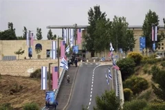 Đại sứ quán Mỹ tại Jerusalem. (Nguồn: TTXVN) 