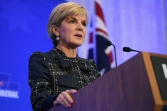 Ngoại trưởng Australia Julie Bishop. (Nguồn: EPA/TTXVN)