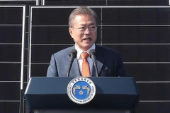 Tổng thống Hàn Quốc Moon Jae-in. (Nguồn: Yonhap/TTXVN) 
