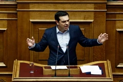 Thủ tướng Hy Lạp Alexis Tsipras. (Nguồn: EPA/TTXVN)
