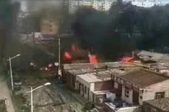 Hiện trường vụ nổ. (Nguồn: epochtimes.com)