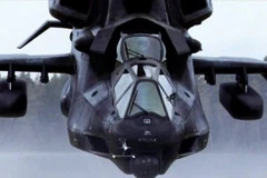 Máy bay chiến đấu Su-34 của Nga bay qua căn cứ không quân Kubinka, gần Moskva. (Nguồn: AFP/TTXVN) 