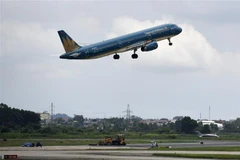 Máy bay của hãng hàng không Vietnam Airlines. (Nguồn: AFP/ TTXVN) 