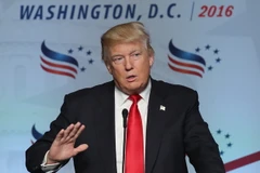 Ông Donald Trump phát biểu tại thủ đô Washington, Mỹ ngày 10/6. (Nguồn: AFP/TTXVN)