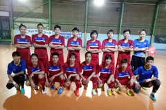 Đội tuyển Futsal nữ Việt Nam. (Nguồn: vff.org.vn)