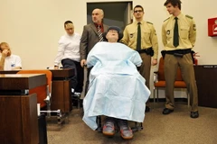 Một phiên xét xử tội phạm thời Đức quốc xã. (Nguồn: AFP/TTXVN)