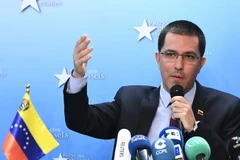 Ngoại trưởng Venezuela Jorge Arreaza. (Nguồn: AFP/TTXVN)