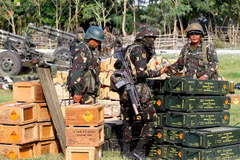 Binh sỹ Philippines. (Nguồn: AFP/TTXVN)