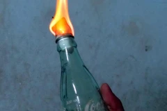 Ném bom xăng khi bị cưỡng chế di dời vì nuôi trồng thủy sản trái phép