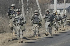 Binh sỹ Mỹ. (Nguồn: AFP/TTXVN)