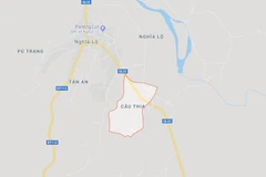 Khu vực xảy ra vụ tai nạn. (Nguồn: Google Maps) 