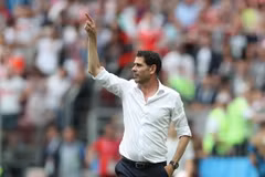 Huấn luyện viên Fernando Hierro của Tây Ban Nha trong trận đấu ở vòng 1/8 World Cup 2018 tại Moskva, Nga ngày 1/7. (Nguồn: THX/TTXVN)